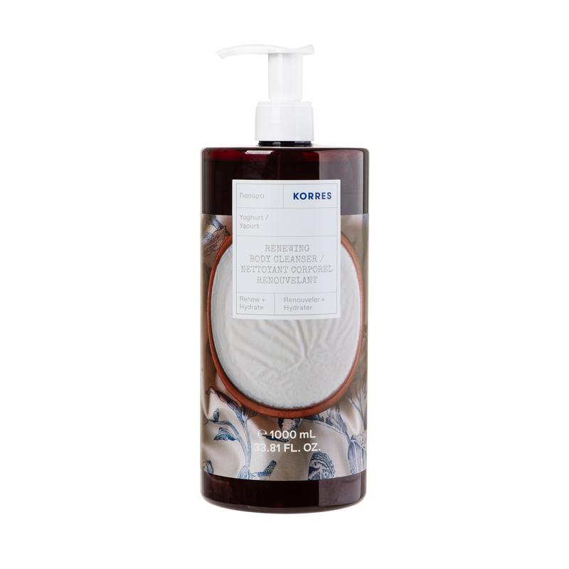 KORRES - RENEWING BODY CLEANSER Αφρόλουτρο Γιαούρτι - 1000ml